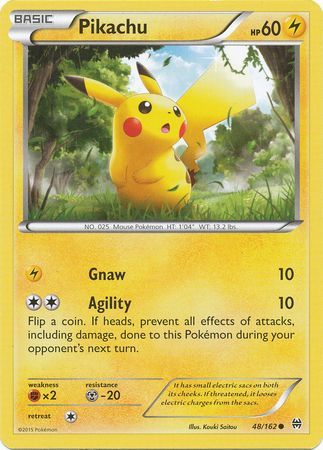 Pikachu - 48/162 - Common available at 401 Games Canada