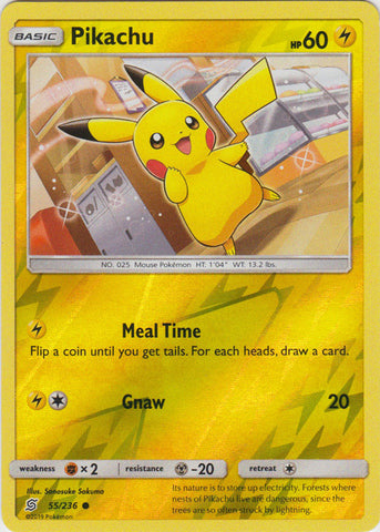 Pikachu - 55/236 - Common - Reverse Holo available at 401 Games Canada