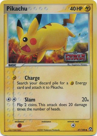 Pikachu - 57/108 - Common - Reverse Holo available at 401 Games Canada
