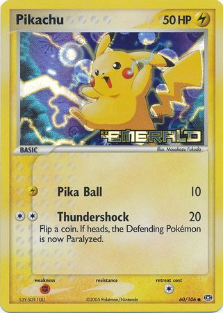 Pikachu - 60/106 - Common - Reverse Holo available at 401 Games Canada