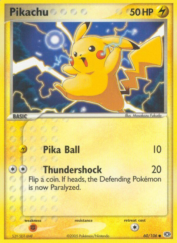 Pikachu - 60/106 - Common available at 401 Games Canada