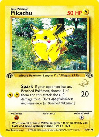 Pikachu - 60/64 - Promo (W Stamped) available at 401 Games Canada