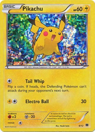 Pikachu - 6/12 - 2015 McDonald's Holo - Promo available at 401 Games Canada