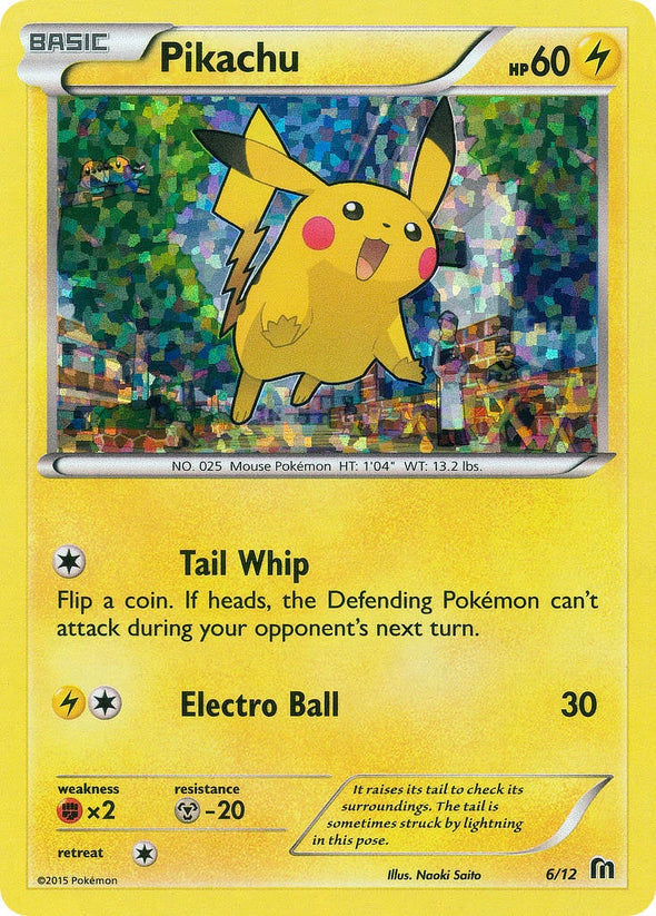 Pikachu - 6/12 - McDonald's Holo - Promo available at 401 Games Canada