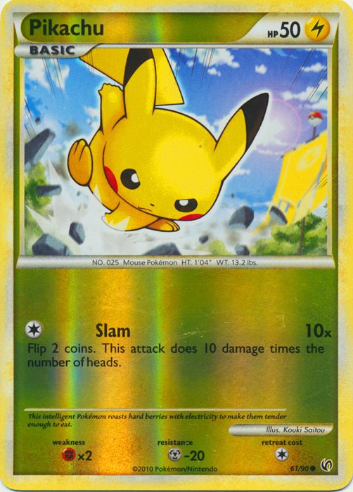 Pikachu - 61/90 - Common - Reverse Holo available at 401 Games Canada