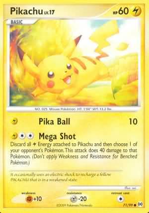 Pikachu - 71/99 - Common available at 401 Games Canada