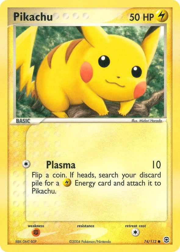 Pikachu - 74/112 - Common available at 401 Games Canada