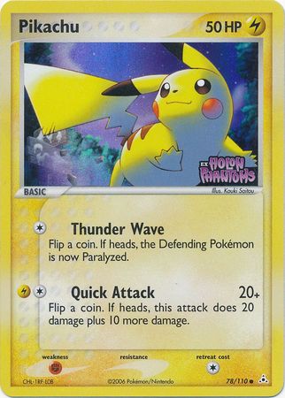 Pikachu - 78/110 - Common - Reverse Holo available at 401 Games Canada