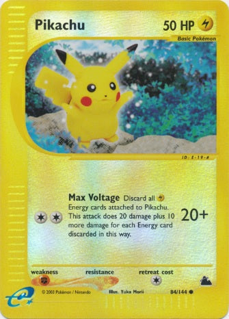 Pikachu - 84/144 - Common - Reverse Holo available at 401 Games Canada