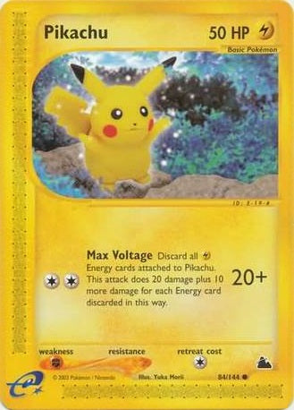 Pikachu - 84/144 - Common available at 401 Games Canada