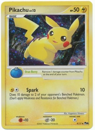 Pikachu - 9/17 - Holo available at 401 Games Canada