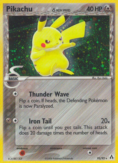 Pikachu - 93/92 - Holo Rare available at 401 Games Canada