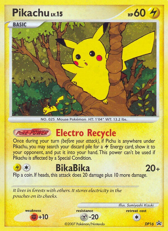 Pikachu - DP16 - Holo Promo available at 401 Games Canada