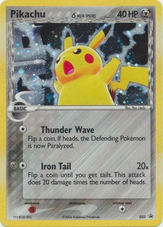 Pikachu (Delta Species) - 035 - Holo Promo available at 401 Games Canada