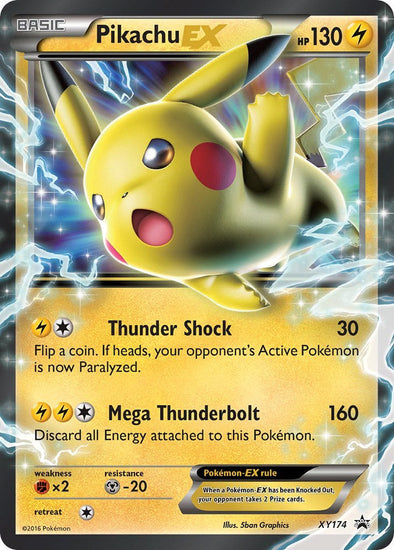 Pikachu EX - XY174 - Ultra Rare Promo available at 401 Games Canada