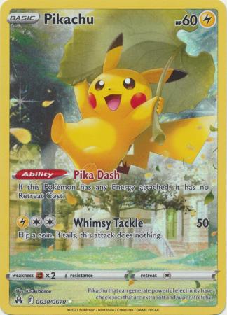 Pikachu - GG30/GG70 - Holo Rare available at 401 Games Canada