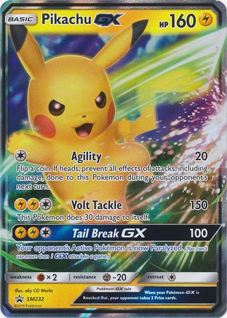 Pikachu GX - SM232 - Holo Promo available at 401 Games Canada