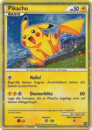 Pikachu (German) - World Collection - Holo Promo available at 401 Games Canada