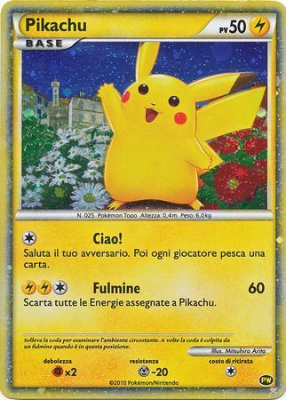 Pikachu (Italian) - World Collection - Holo Promo available at 401 Games Canada