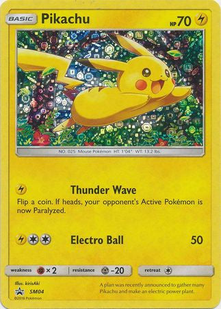 Pikachu - SM04 - Holo Sequin Promo available at 401 Games Canada