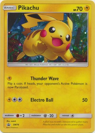 Pikachu - SM76 - Holo Promo available at 401 Games Canada