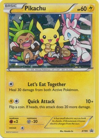 Pikachu - XY95 - Holo Promo available at 401 Games Canada