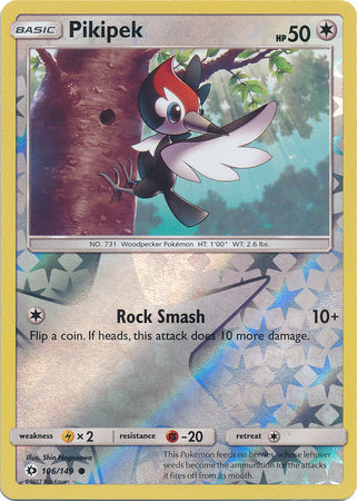 Pikipek - 106/149 - Common - Reverse Holo available at 401 Games Canada