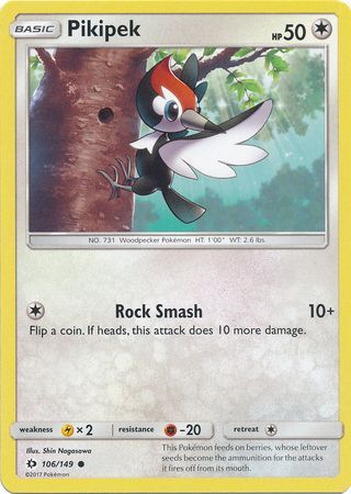 Pikipek - 106/149 - Common available at 401 Games Canada