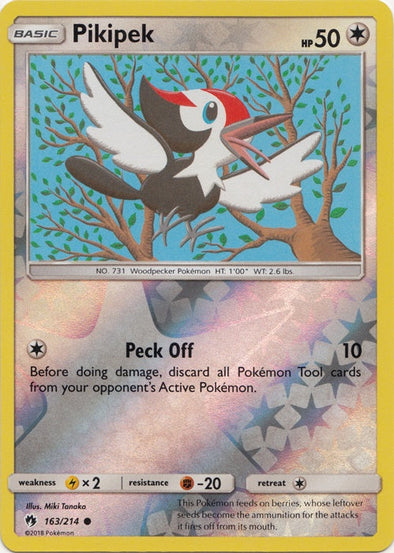 Pikipek - 163/214 - Reverse Foil available at 401 Games Canada