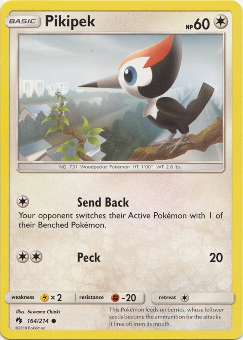 Pikipek - 164/214 - Common available at 401 Games Canada