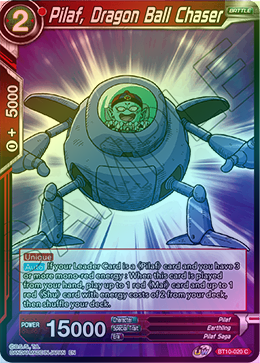 Pilaf, Dragon Ball Chaser - BT10-020 - Common (FOIL) available at 401 Games Canada