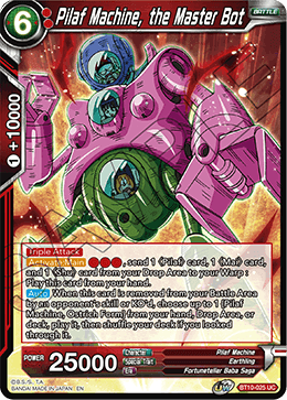 Pilaf Machine, the Master Bot - BT10-025 - Uncommon (FOIL) (Reprint) available at 401 Games Canada