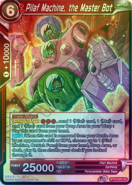 Pilaf Machine, the Master Bot - BT10-025 - Uncommon (FOIL) available at 401 Games Canada