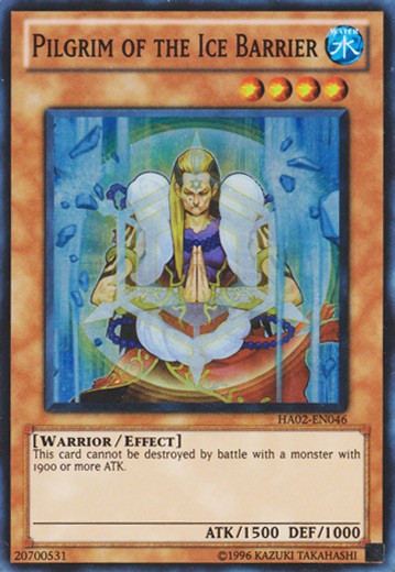 Pilgrim of the Ice Barrier - HA02-EN046 - Super Rare - Unlimited available at 401 Games Canada