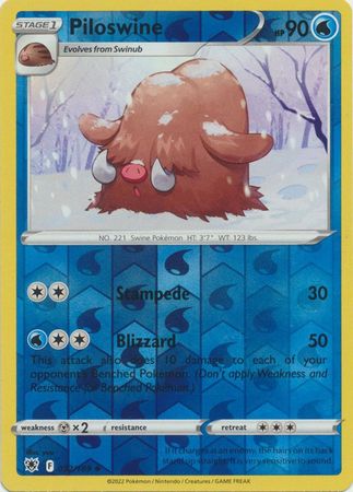 Piloswine - 032/189 - Uncommon - Reverse Holo available at 401 Games Canada