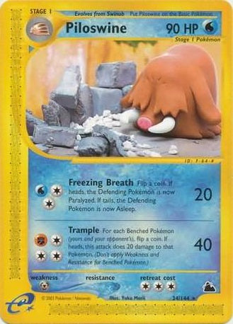 Piloswine - 24/144 - Rare available at 401 Games Canada