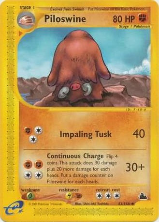 Piloswine - 43/144 - Uncommon available at 401 Games Canada