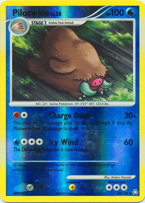 Piloswine - 69/146 - Uncommon - Reverse Holo available at 401 Games Canada