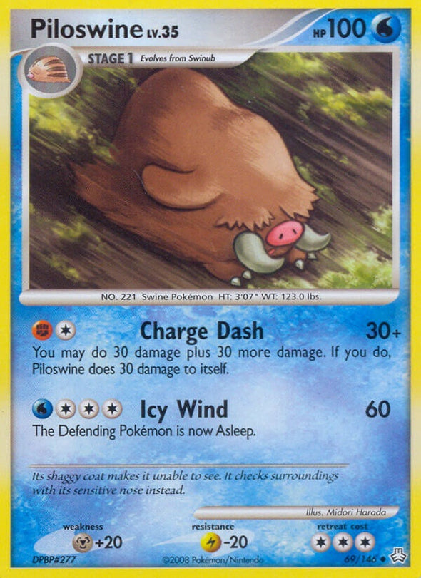 Piloswine - 69/146 - Uncommon available at 401 Games Canada