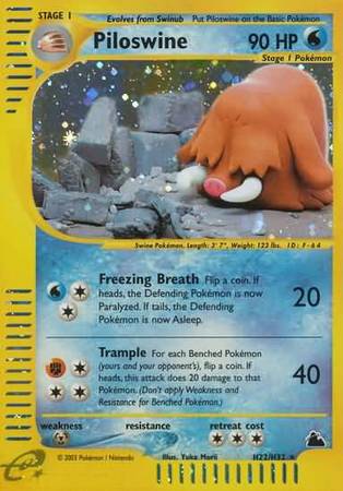 Piloswine - H22/H32 - Holo available at 401 Games Canada