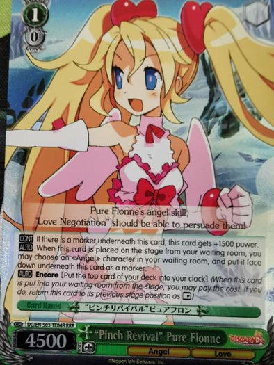 "Pinch Revival" Pure Flonne - DG/EN-S03-TE04R - Triple Rare available at 401 Games Canada