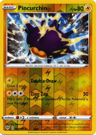 401 Games Canada - Pincurchin - 064/189 - Holo Rare - Reverse Holo 401 Games Canada - Pincurchin - 064/189 - Holo Rare - Reverse Holo