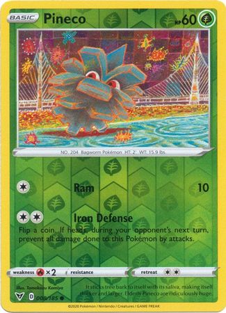 Pineco - 008/185 - Common - Reverse Holo available at 401 Games Canada