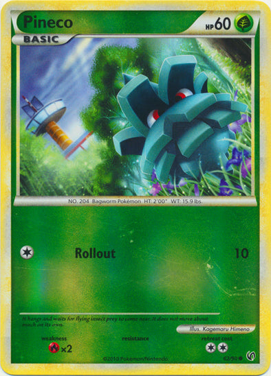 Pineco - 62/90 - Common - Reverse Holo available at 401 Games Canada