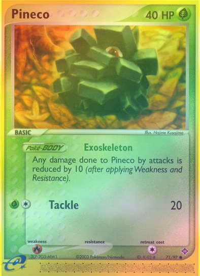 Pineco - 71/97 - Common - Reverse Holo available at 401 Games Canada