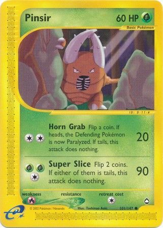 Pinsir - 101/147 - Common available at 401 Games Canada