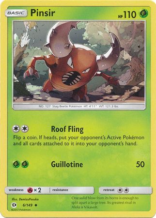 Pinsir - 6/149 - Uncommon available at 401 Games Canada