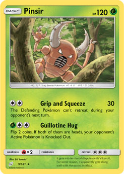 Pinsir - 9/181 - Rare available at 401 Games Canada