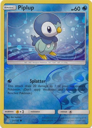 Piplup - 31/156 - Common - Reverse Holo available at 401 Games Canada