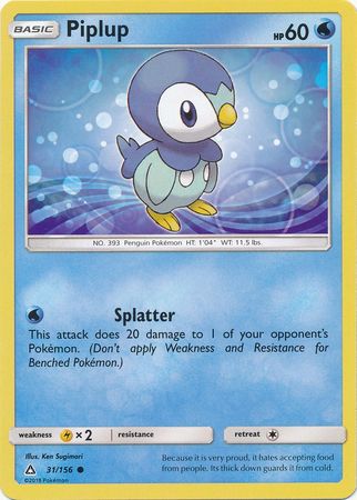 Piplup - 31/156 - Common available at 401 Games Canada